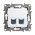 Legrand 672254 Розетка RJ45 двойная UTP категории 6 белый