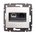Legrand 770280 Двойная розетка RJ 45 категория 5е/6 UTP + RJ 11 Valena алюминий