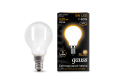 Лампа Gauss LED Filament Шар OPAL E14 5W 420lm 2700K