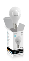 Лампа Gauss LED Elementary шар 6W E14 4100K