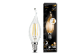 Лампа Gauss LED Filament Свеча на ветру E14 7W 550lm 2700K step dimmable