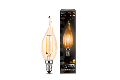 Лампа Gauss LED Filament Свеча на ветру E14 5W 400lm 2700K Golden