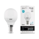 Лампа Gauss LED Elementary шарик 10W E14 4100K