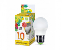 ASD лампа светодиодная ШАР 10W 230V Е27 3000К теплая