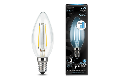Лампа Gauss LED Filament Свеча E14 7W 580lm 4100К step dimmable