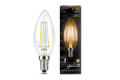 Лампа Gauss LED Filament Свеча E14 11W 720lm 2700К
