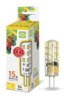 ASD лампа светодиодная 1.5W 12V G4 3000К теплая