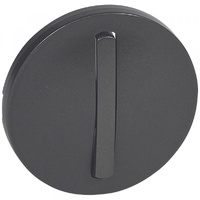 Legrand Celiane2 Накл. выкл.1к slim Графит