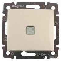 Legrand Valena Выключатель 1кл. с подсв. крем