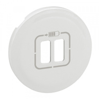 Legrand Cel Панель лиц USB розетка бел