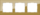  WL01-Frame-03 / Рамка на 3 поста (бронзовый)