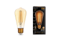 Лампа Gauss LED Filament ST64 E27 8W Golden 740lm 2400К