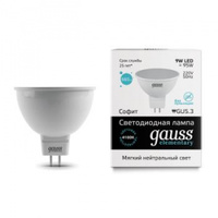 Лампа Gauss LED Elementary MR16 GU5.3 9W 4100K