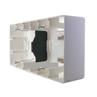 Legrand Etika 672530 Коробка для накладного монтажа 2 поста белый