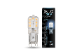 Лампа Gauss LED G9 AC220-240V 3W 250lm 4100K пластик