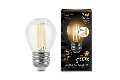 Лампа Gauss LED Filament Шар E27 7W 550lm 2700K step dimmable