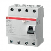 ABB УЗО 4мод. FH204AC 4-63A/0,1mA