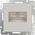 WL03-RJ11-45-ivory / Розет. телеф. RJ-11 и Еthernet RJ-45 (слоновая кость)	