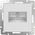 WL01-RJ11-45 / Роз. телефон.RJ-11 и Еthernet RJ-45 (белая)