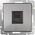 WL02-RJ-45 / Розетка Ethernet RJ-45 (глянцевый никель)